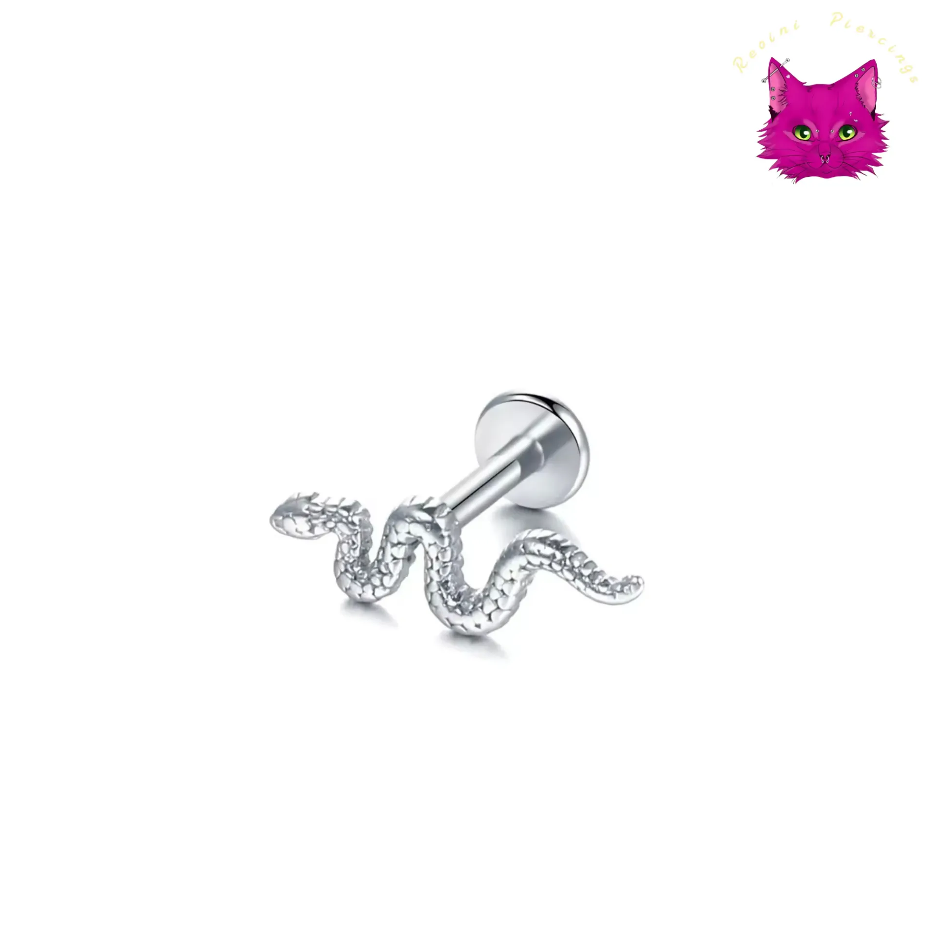 [PJ-DF-SS-S-16-8-D-4-O] Snake (Silver)