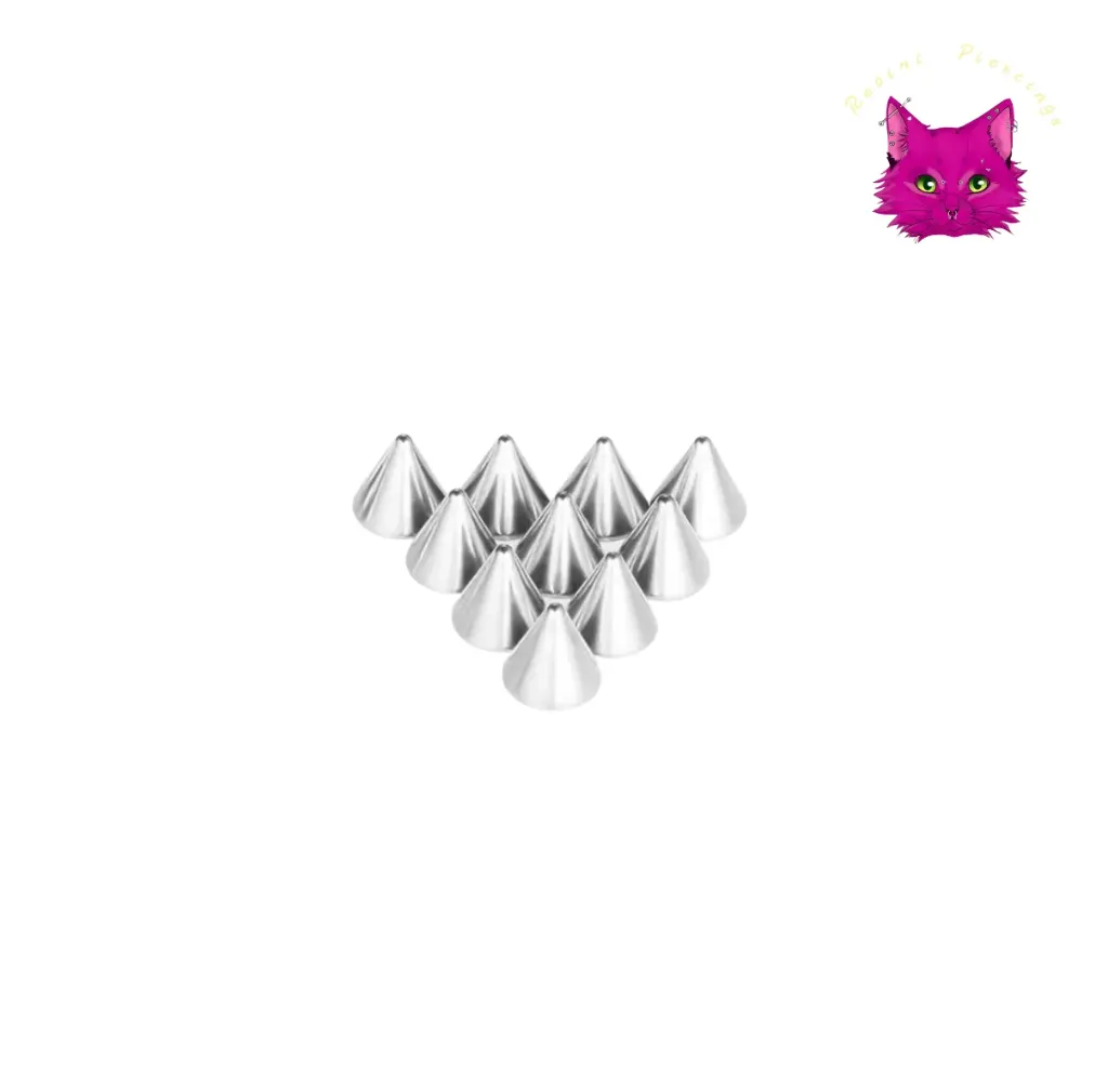 [PJ-EX-SS-S-16-N-E-3-3] Extension Spike—Stainless Steel (Silver, 3)
